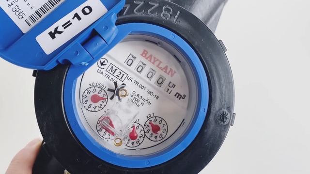 Загальнобудинковий пластиковий (композитний) лічильник води Baylan TK-3P Ду25 смотреть онлайн