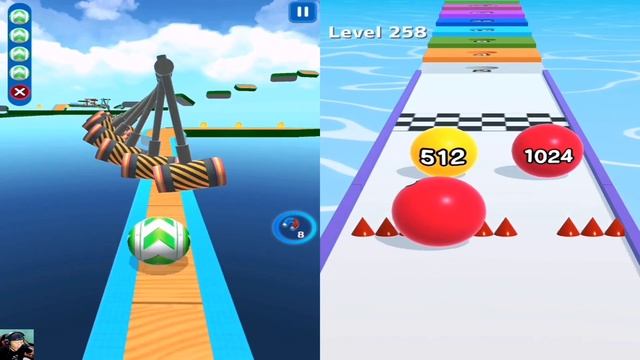 Ball Run 2048 | Sky Rolling Ball 3d - All Levels Gameplay Android,iOS - NEW APK BIG UPDATE ball run смотреть онлайн