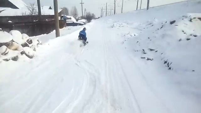 Снегокат с мотором Можга смотреть онлайн