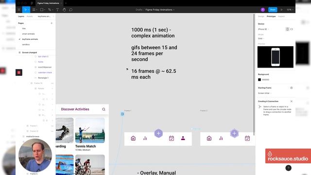 Animating transitions for Prototypes in Figma смотреть онлайн