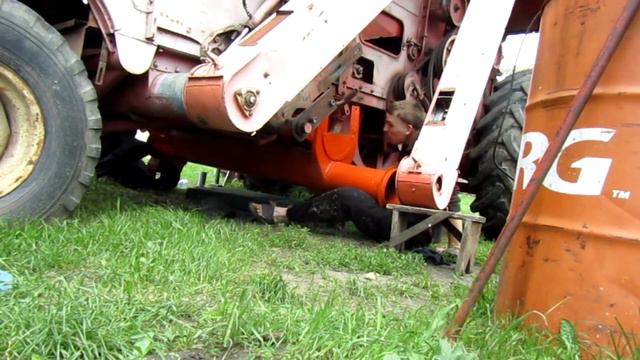 Т-150. и почти завершение ремонта по молотилке. смотреть онлайн