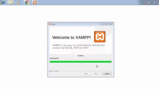 How to install Xampp Webserver and install as a sevices on Windows смотреть онлайн