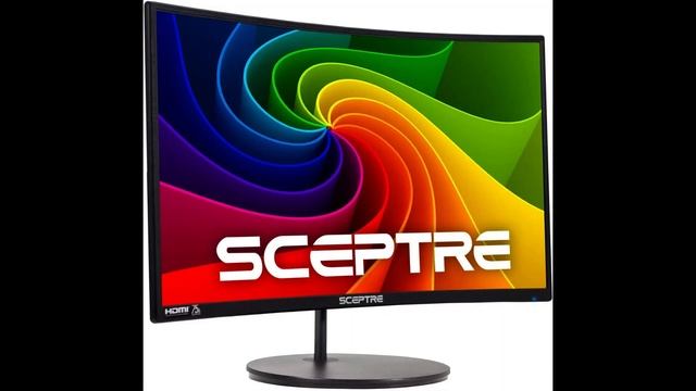 Sceptre 24" Curved 75Hz Gaming LED Monitor Full HD link in description Go and buy смотреть онлайн
