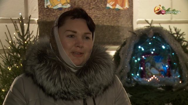 В рождественскую ночь в храмах Серпухова прошли праздничные службы смотреть онлайн