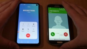 Incoming call & Outgoing call at the Same time  Samsung S10e+S4