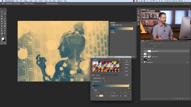 Create a Stunning BOKEH Effect in Photoshop смотреть онлайн