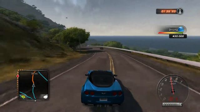 TDU2: Corvette ZR1 - Timed Convoy смотреть онлайн