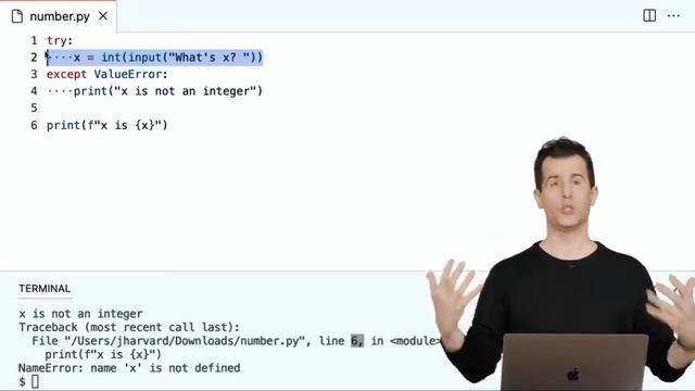Exceptions in Python || Programming with Python || Lecture 3. смотреть онлайн