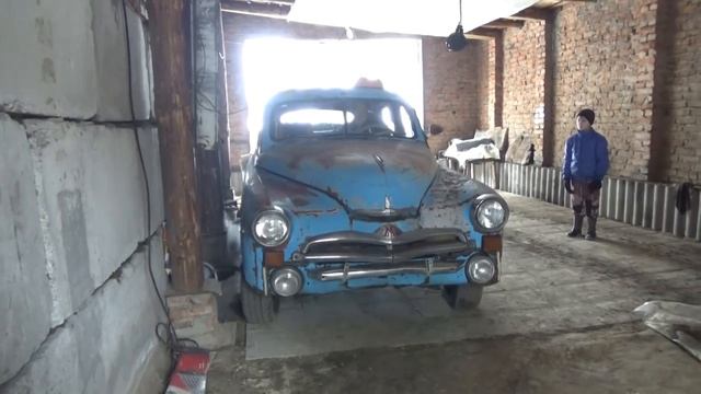 Про _Победу _ Газ М-20,холодный пуск ! смотреть онлайн