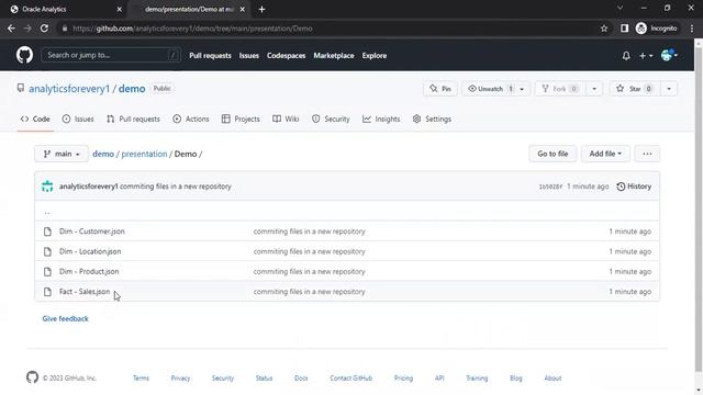 GitHub Synchronization with Oracle Analytics (OAC) смотреть онлайн
