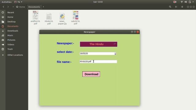 Downloading Newspapers using python programming смотреть онлайн