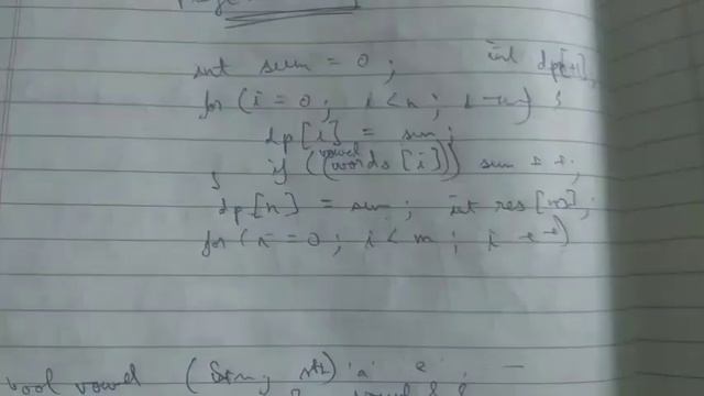 B. Count Vowel String in Ranges - LEETCODE WEEKLY CONTEST 331 (Code + Explanation in details) смотреть онлайн