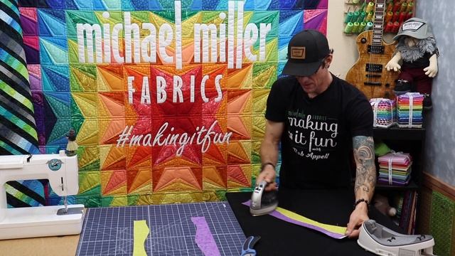 Michael Miller Fabrics' Patchwork Basics with Rob - Curved Piecing смотреть онлайн