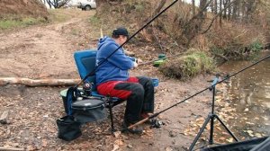 Фидер  Осень  Река (секреты ловли осторожного леща)