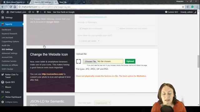 How to Add Your Site Icon [Favicon Tutorial] смотреть онлайн