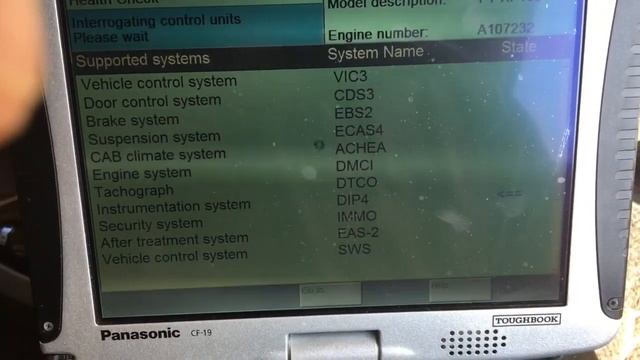 Диагностика DAF XF105 интерфейсом ECU TECH. Test of DAF XF105 with interface from ECU TECH Team смотреть онлайн