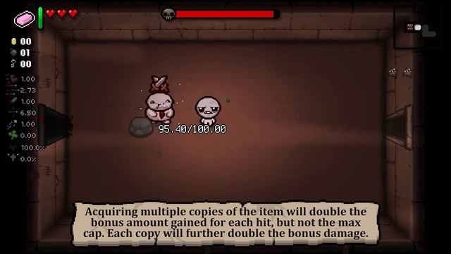 Perseverance - The Binding of Isaac Revelations Item Showcase смотреть онлайн