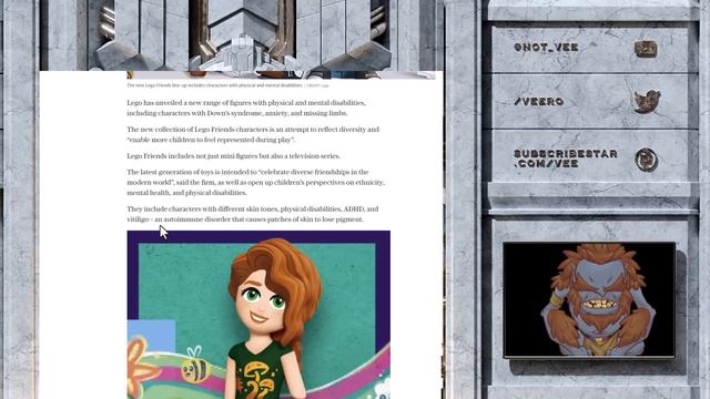 Lego Releases Figure With Down SDR And Missing Limbs смотреть онлайн