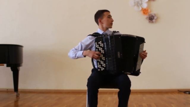 Ахтариев Тимур (баян) 8 класс преп. Ожгибесова Г.И. р.н.п. "При тумане, при долине" обр.Матвеева смотреть онлайн