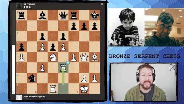 10 year old plays possibly the GREATEST chess move ever?!?! смотреть онлайн