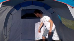 Бюджетная 4х местная палатка из Декатлон (Отзыв о QUECHUA ARPENAZ 4.1)