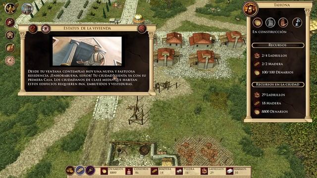 Imperivm Civitas II | Gameplay En Español | -Comenzando Una Nueva Ciudad-