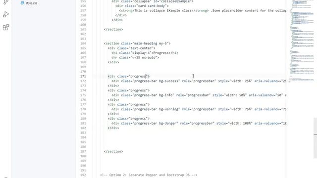 Bootstrap 5 Progress bar || Topular Web смотреть онлайн