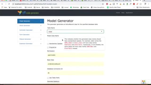 2. Yii2 Framework - Working With Gii смотреть онлайн