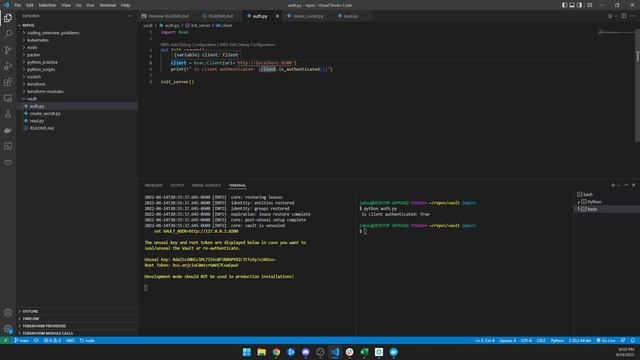 How to use Python HVAC for Hashicorp Vault CRUD Operations смотреть онлайн