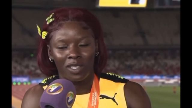 Shericka Jackson REACTS after Losing to Sha’carri Richardson смотреть онлайн