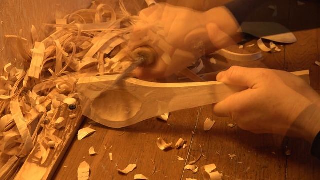 Как вырезать деревянную ложку БЕЗ ЛОЖКОРЕЗА! SpoonCarving смотреть онлайн