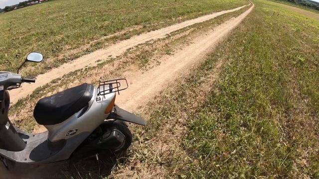 20-летний скутер Honda Dio Cesta  первый выезд за 10 лет!    #dio#cesta#hondadio#скутер#питбайк