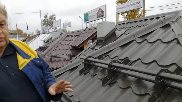 Кровельная система "Металлочерепица М28". Все о комплектующих на примере реальной кровли. УНИКМА. смотреть онлайн
