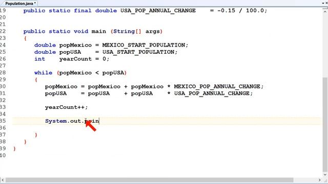 Java - Basic Console Apps - Week 04 - Population - COIT11222 смотреть онлайн