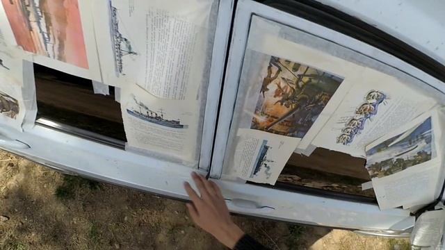 ПОКРАСИЛ КРЫЛО и ДВЕРНЫЕ РАМКИ | Ваз 21099 смотреть онлайн