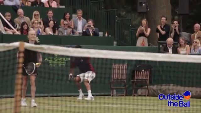 Novak Djokovic imitirao sakupljaca loptice.Novoooo!! смотреть онлайн