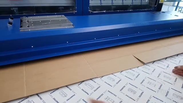 Автоматический резательно-рилевочный станок Panotec NextMode (МДМ-Техно) FEFCO P403 (вкладыш) смотреть онлайн