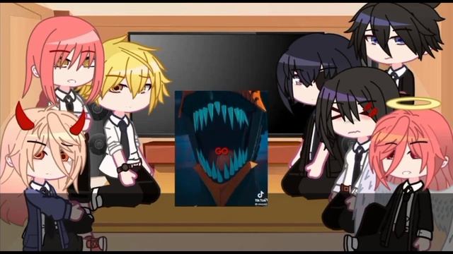 Chainsaw man react to Denji | to future | Gacha club | SPOILERS смотреть онлайн