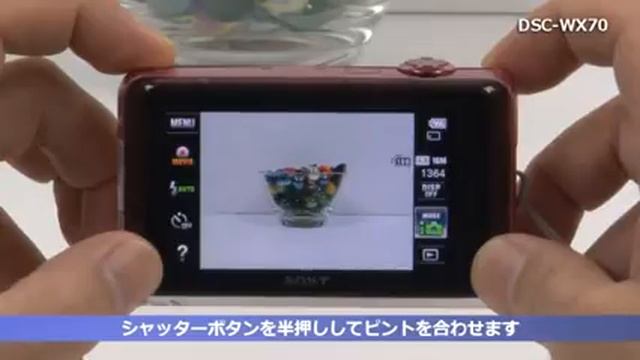 ソニー サイバーショット DSC-WX70のセットアップガイド смотреть онлайн
