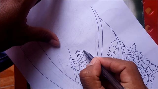 Drawing a Skull Tattoo Design with Ink | Time lapse | Ty's Gothic Tattoo смотреть онлайн