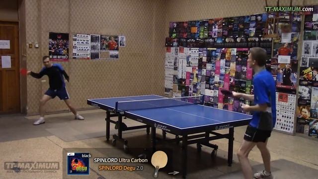 FH topspin по подрезке короткими шипами SPINLORD Degu 2,0 mm смотреть онлайн