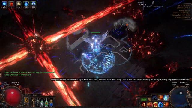 [PoE 3.16] Mana Wander Scion vs Sirus 9 смотреть онлайн