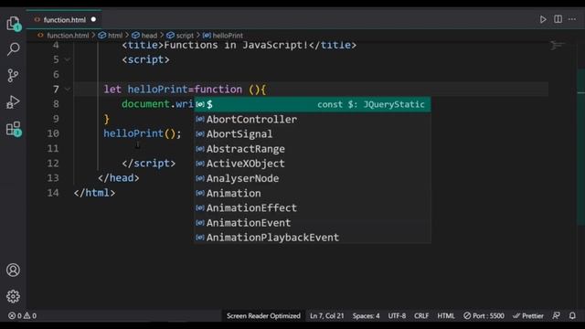 Arrow Function क्या होता है सीखिये हिंदी में Example के साथ | JavaScript Function смотреть онлайн