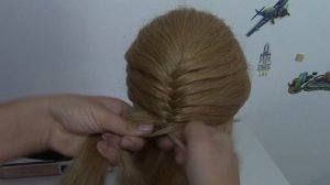 Плетение рыбий хвост для новичков.