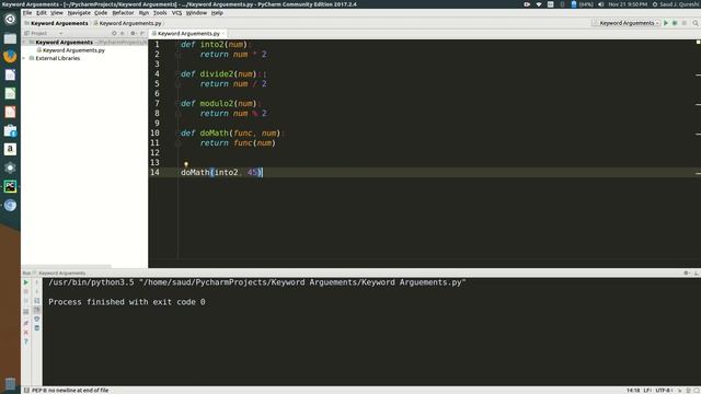 Python: Lecture 13 part 2 Function as an arguement in hindi смотреть онлайн