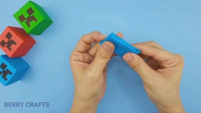Origami Minecraft Pop It Button | Easy Origami Pop It Fidget Toy