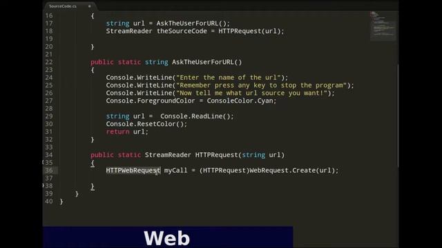 How to get the source code for any website using C# смотреть онлайн