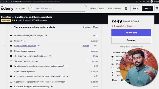 Learn Statistics for Data Science - Best Course & Free Resources смотреть онлайн