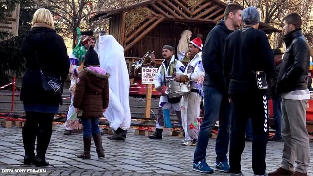 Sony FDR AX33 roumanian traditional dance in Deva 28 dec 2015 смотреть онлайн