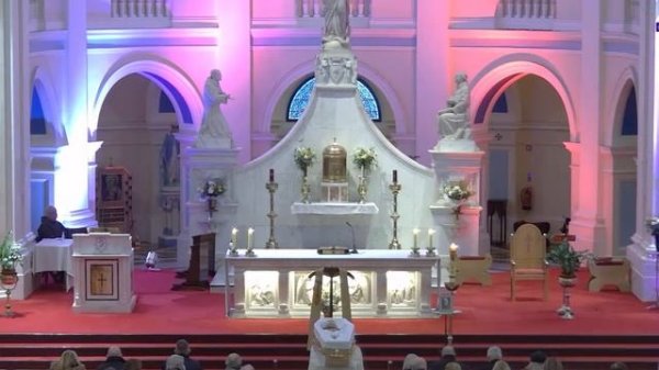 Evening Prayer at 5pm for Fr Angelus (James) Lee OFM RIP from Adam & Eve's Church, Merchant Quay